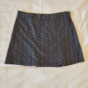 RipSkirt Hawaii Black Gray Wrap Skirt Length 1 Size Medium